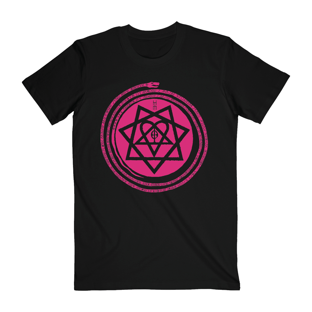 Tears On Tape Symbols Tee Pink