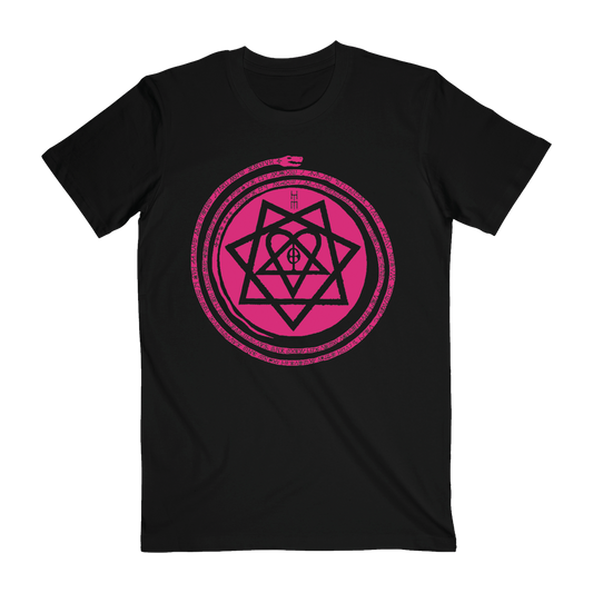 Tears On Tape Symbols Tee Pink