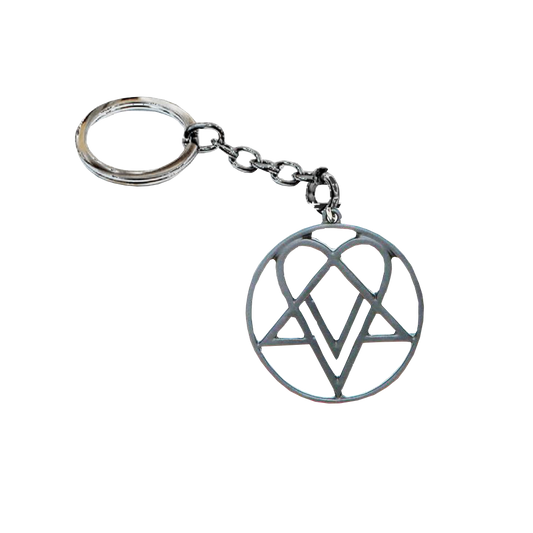 VV Heartagram Keychain